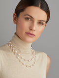 Akoya Pearl and Gold Necklace