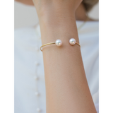 Akoya Pearl and Gold Bracelet