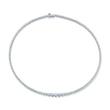 Graduating Diamond Tennis Necklace - Danielle B.