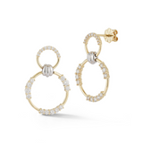 Circle Diamond Earrings - Danielle B.