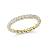 Diamond and Rope Ring - Danielle B.