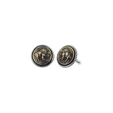 Buffalo Concho Cufflinks