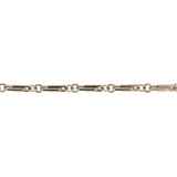 Small 10kt Gold Paperclip Bracelet