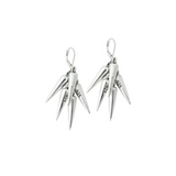 Multi Spike Leverback Earring - Danielle B.