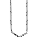 Large Paperclip Necklace with T-Bar & Toggle