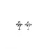 Micro Traditional Cross Earrings - Danielle B.