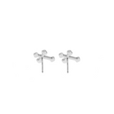 Micro Traditional Cross Earrings - Danielle B.