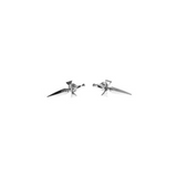 Classic Dagger Stud Earrings - Danielle B.