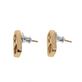 18K Gold Pop Top Stud Earrings - Danielle B.