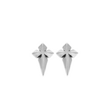 Pointed MB Cross  Earrings - Danielle B.