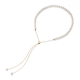 Akoya Pearl and Gold Necklace