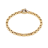 Yellow and White Gold Bracelet with Diamonds