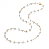 Akoya Pearl and Gold Necklace