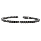 Dado Black Ceramic and Diamond Bracelet - Danielle B.