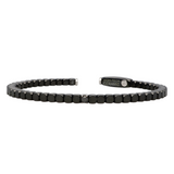 Dado Black Ceramic and Black Diamond Bracelet - Danielle B.