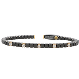 Dado Black Ceramic and Diamond Bracelet - Danielle B.