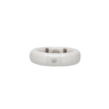 Pura White Ceramic and Diamond Ring - Danielle B.