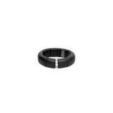 Pura Black Ceramic and Diamond Ring - Danielle B.