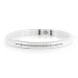 Pura White Ceramic and Diamond Bracelet - Danielle B.