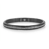 Pura Black Ceramic and Diamond Bracelet - Danielle B.