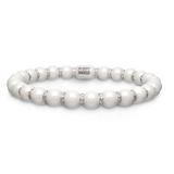 Sfera White Ceramic and Diamond Bracelet