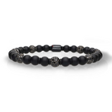 Sfera Large Black Ceramic and Black Diamond Bracelet