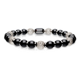 Sfera Black Ceramic and Diamond Bracelet