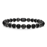 Sfera Black Ceramic and Black Diamond Bracelet