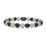 Sfera Black Ceramic and Diamond Bracelet