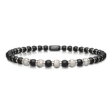 Sfera Small Black Ceramic and Diamond Bracelet