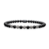 Sfera Small Black Ceramic and Diamond Bracelet