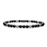 Sfera Small Black Ceramic and Diamond Bracelet