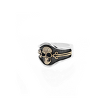 Skull Cigar Band Ring