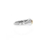 Small Heart Ring with Gold Alloy