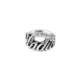 Indian Script Wrap Around Ring