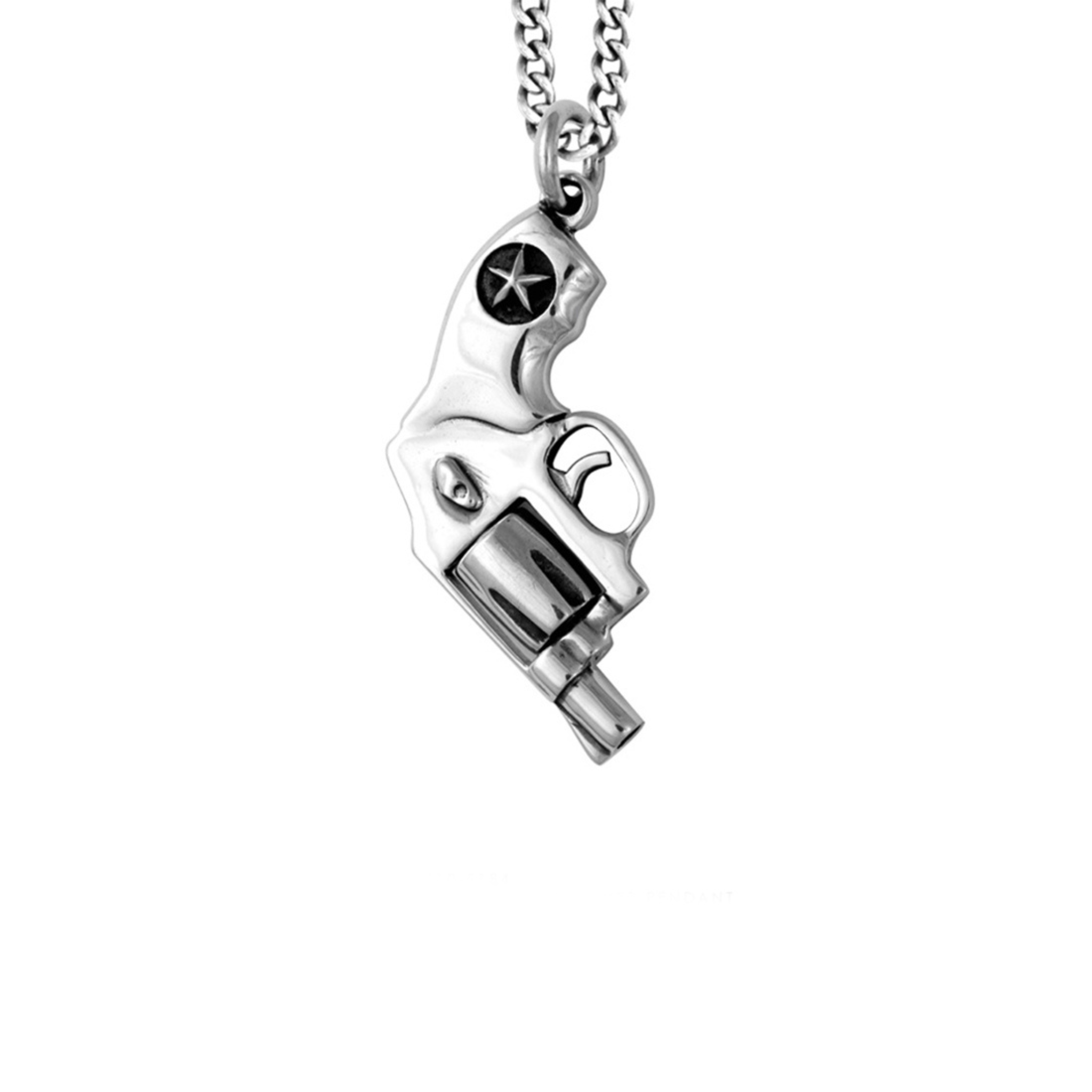 Small Revolver Pendant